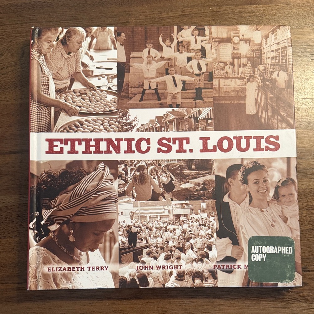 Ethnic St. Louis Book Hardcover Coffee Table signed